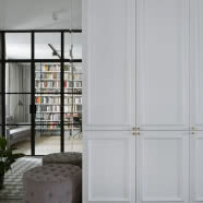 Apartament z prywatną biblioteką