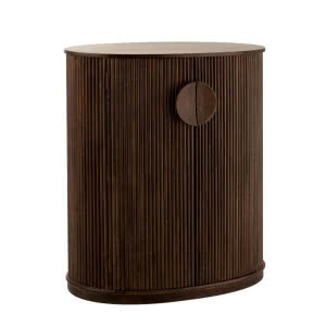 Meble ryflowane - moda na trójwymiarowe wzornictwo