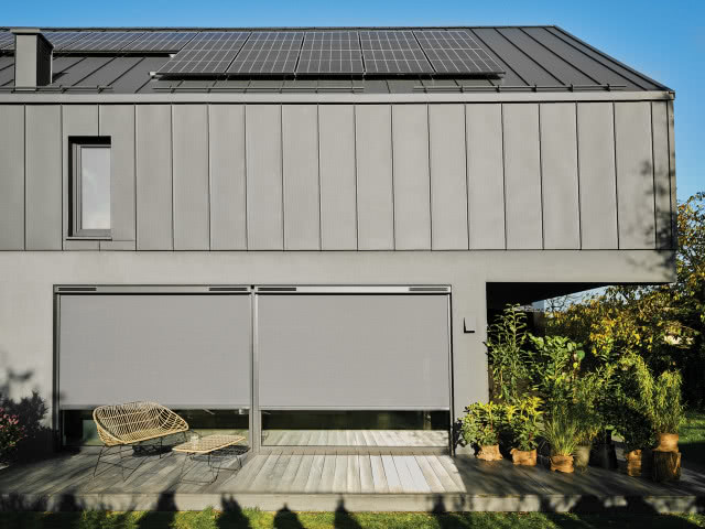 markizy zewnętrzne na elewacji