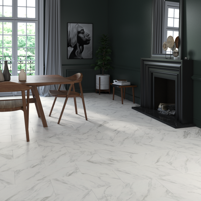 płytki winylowe na podłodze