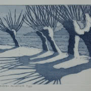 Miseczka z zimowym pejzażem (ok. 1910),...