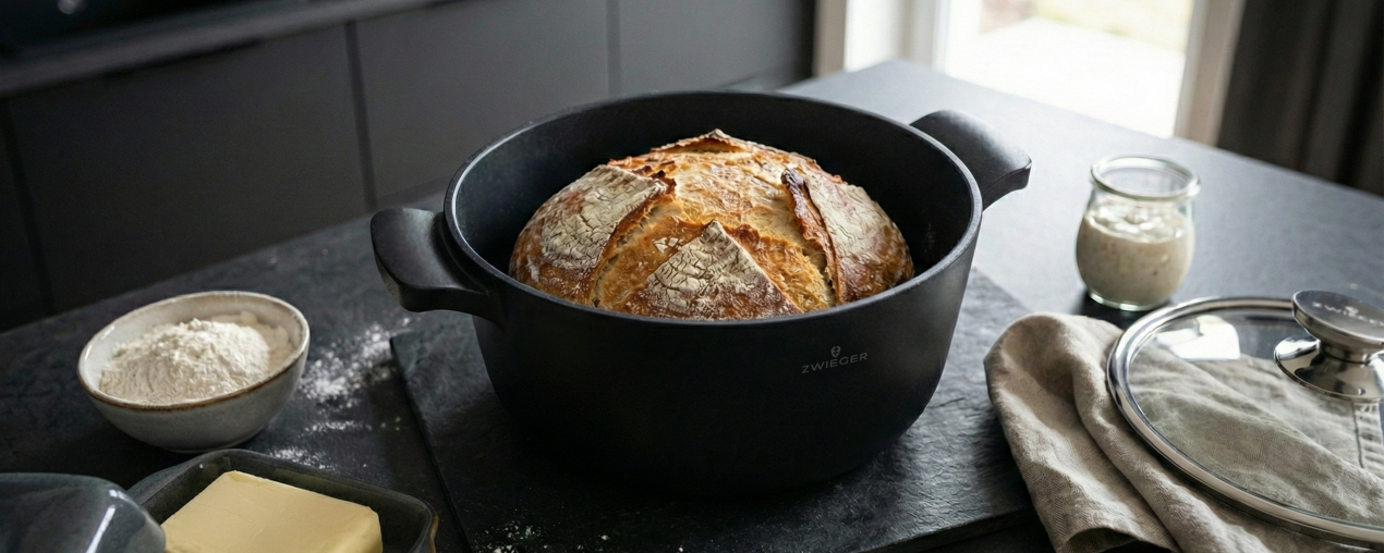 Szybki chleb z garnka 