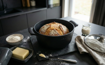 Szybki chleb z garnka 