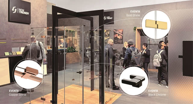 Stoisko marki New Trendy podczas targów ISH we Frankfurcie