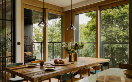 Prywatny raj na Mokotowie - eleganckie mieszkanie w duchu vintage