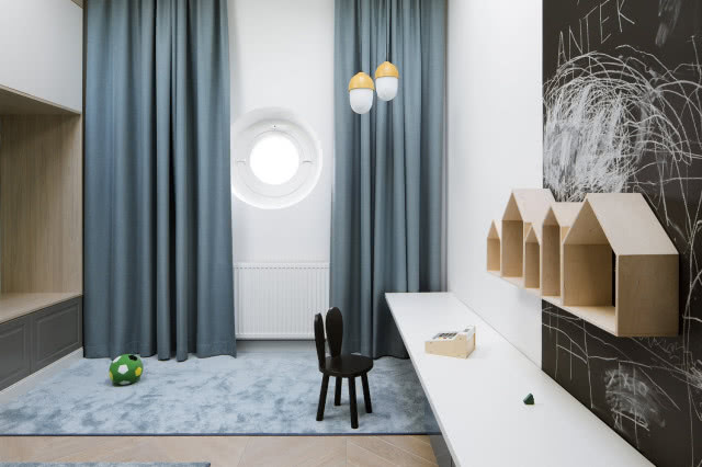 Apartament z prywatną biblioteką