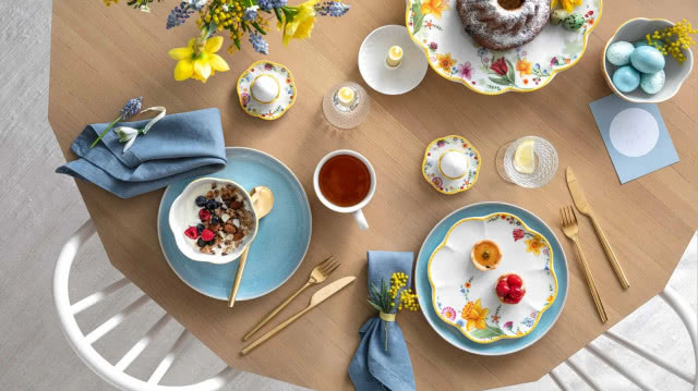 stół ukazany z góry