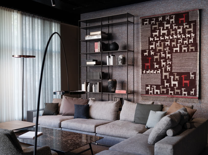 Współczesna reedycja kilimu „Stado”
Marii...