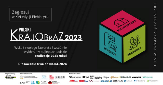 Zagłosuj w Plebiscycie Polska Architektura 2023! Wybierz najlepszą realizację architektoniczną minionego roku.