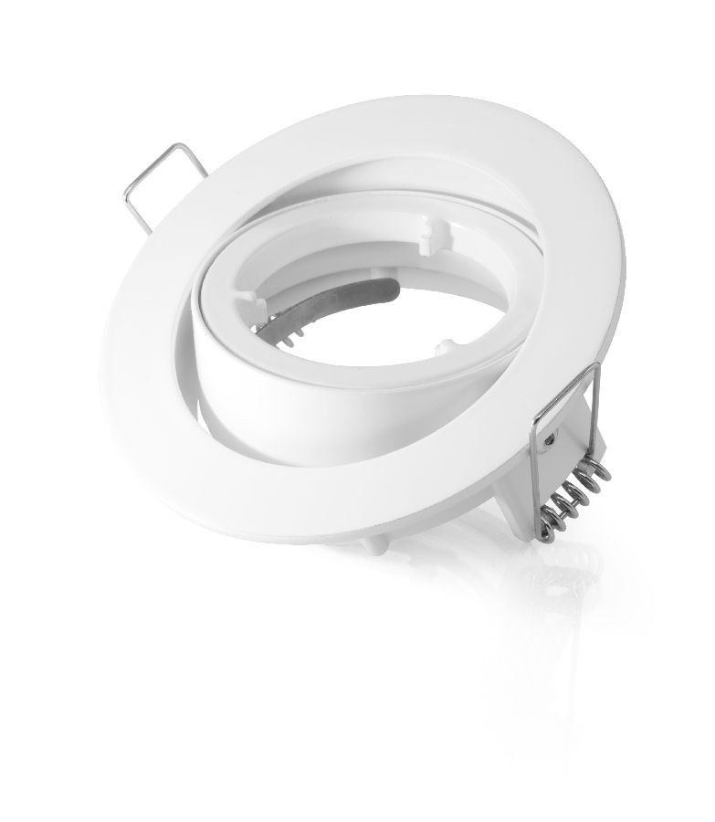 Biała oprawa oświetleniowa do zabudowy. Verbatim