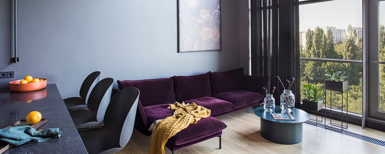 Dwupoziomowy loft miłośniczki kina