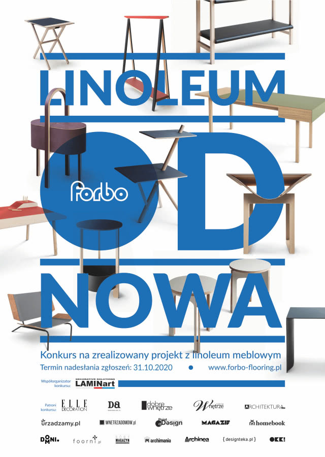 „Linoleum od nowa” - konkurs dla projektantów i architektów