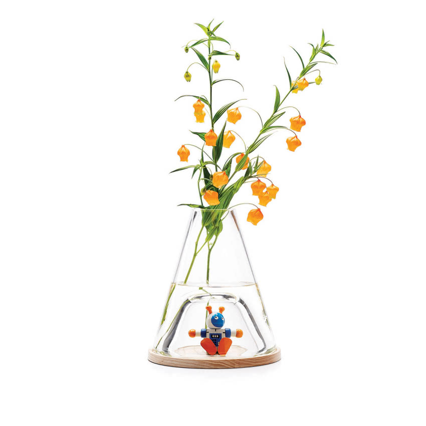 Szklany wazon Bell-Jar, Ontwerpduo