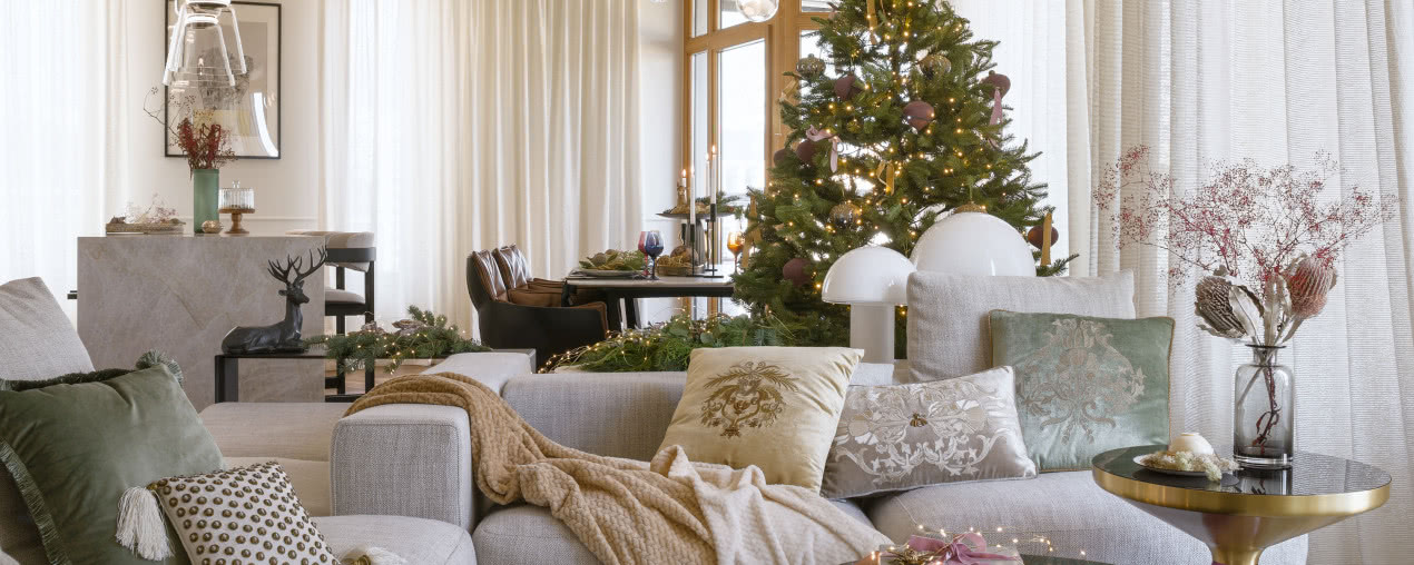 Warszawskie mieszkanie w stylu modern french! Tak urządzono je na Święta!