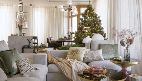 Warszawskie mieszkanie w stylu modern french! Tak urządzono je na Święta!