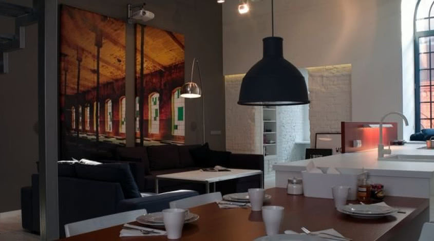 Lofty "U Scheiblera" - apartament w starej łódzkiej przędzalni