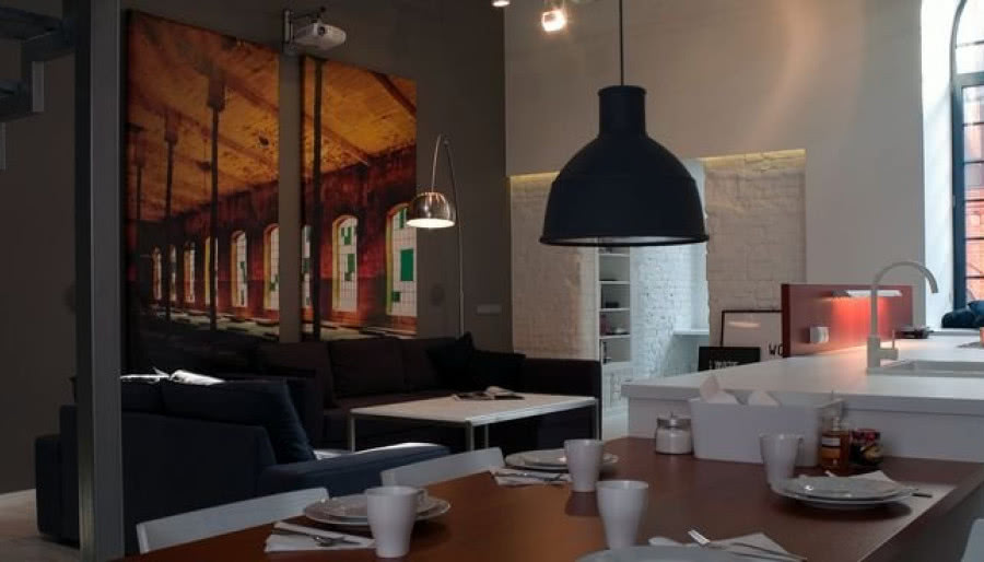 Lofty "U Scheiblera" - apartament w starej łódzkiej przędzalni