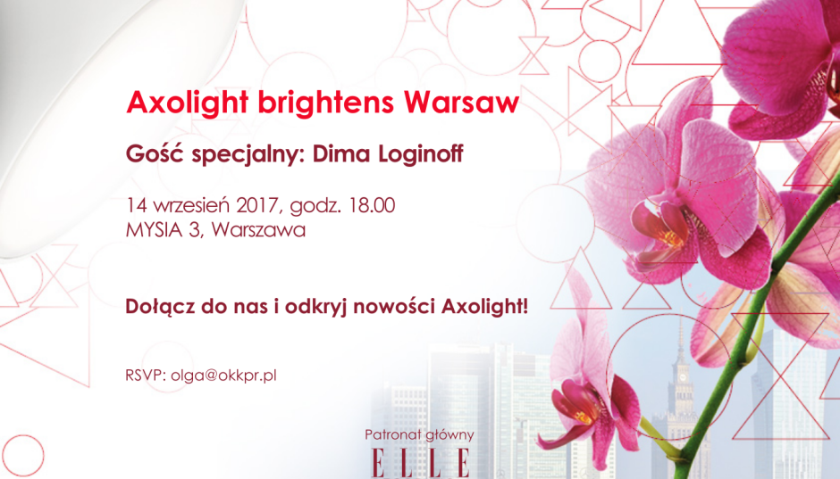Spotkanie z Dimą Loginoffem - świętujemy 20-lecie Axolight 