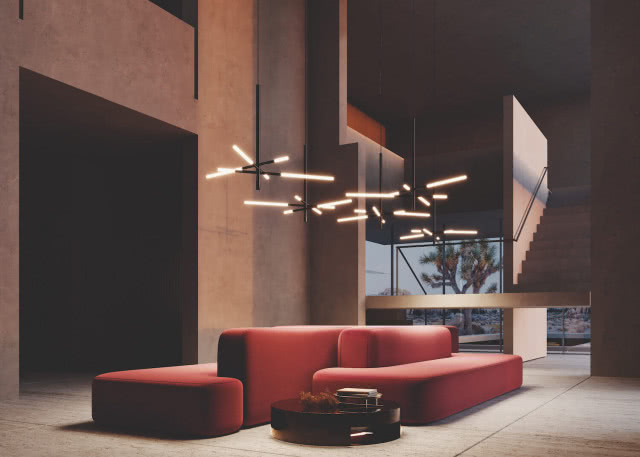 nowoczesny żyrandol