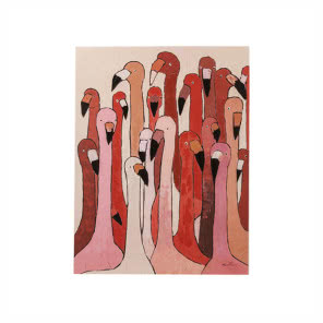Obraz touched flamingo meeting 120 x 90 cm, Kare Design, 499 zł