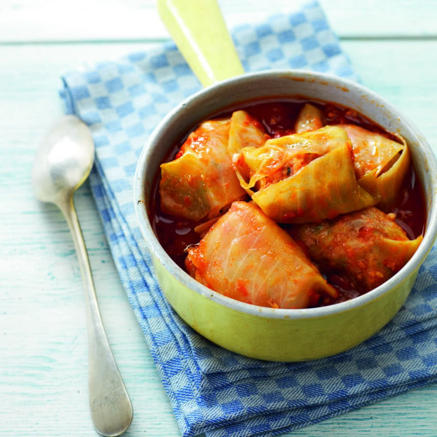 gołąbki, praktycznie każdą z ulubionych potraw.