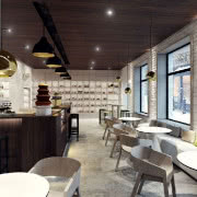 Nagroda główna - projekt wnętrza Pijalni...