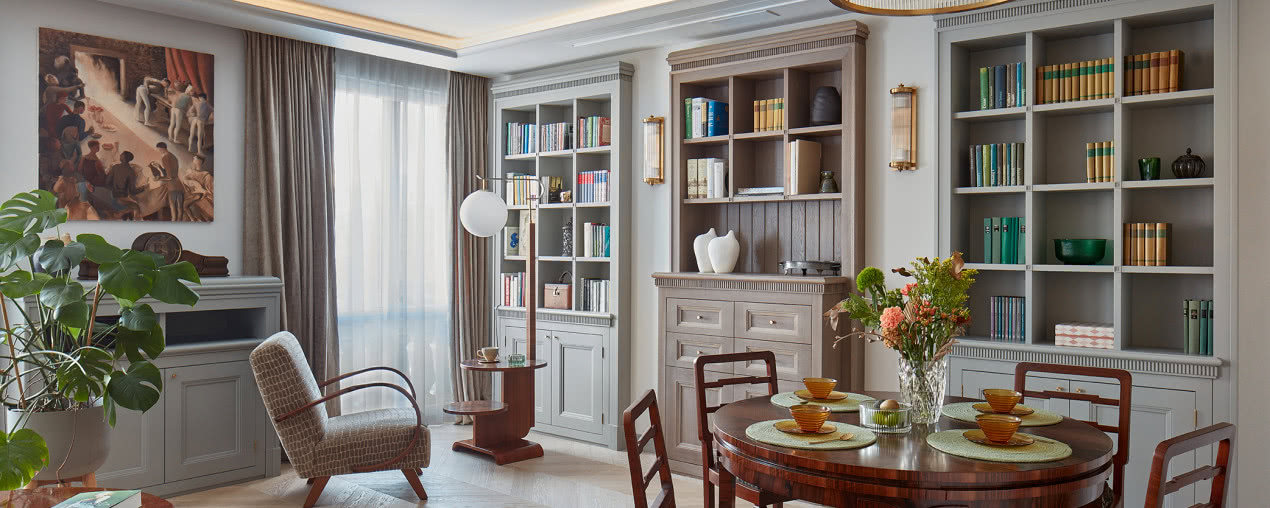 Apartament art déco w starej kamienicy. Został wyróżniony na A’Design Award!