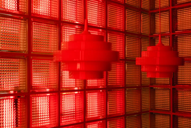 Vintage wnętrze winiarni BRAĆ polskie wina w Warszawie