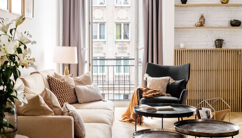 Sofa Paradise marki Nobonobo w warszawskim mieszkaniu