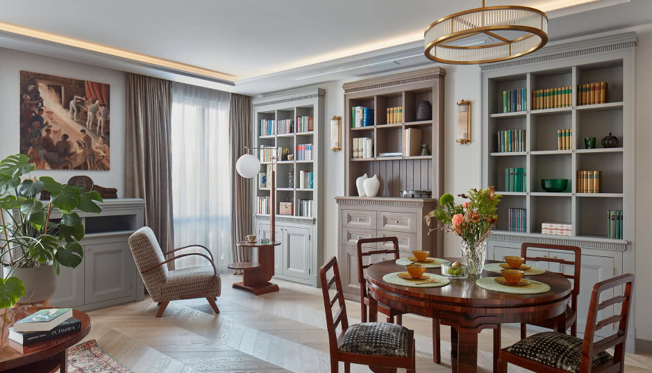 Apartament art déco w starej kamienicy. Został wyróżniony na A’Design Award!