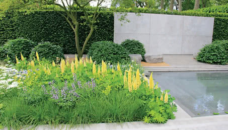Ogród w stylu modern