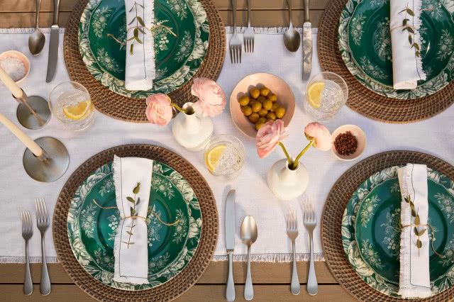 eleganckie nakrycie stołu