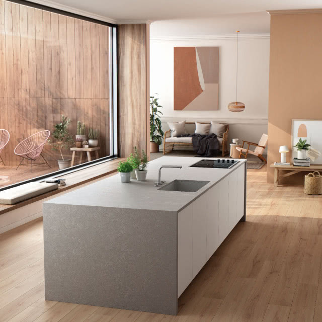 Konglomerat Silestone PobleNou, kolekcja Loft Cosentino