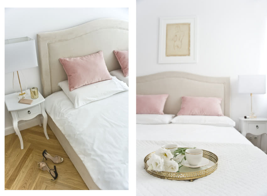 W sypialni zdecydowanie czuć kobiecą rękę! Mimo...