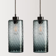 fot. 7. MONA, Brokis - wisząca lampa z kloszem z...