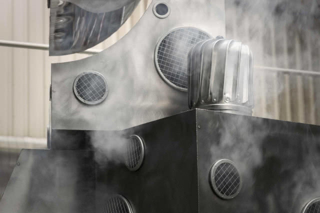 Inhalatorium - niezwykła instalacja artystyczna w zakładzie Elica