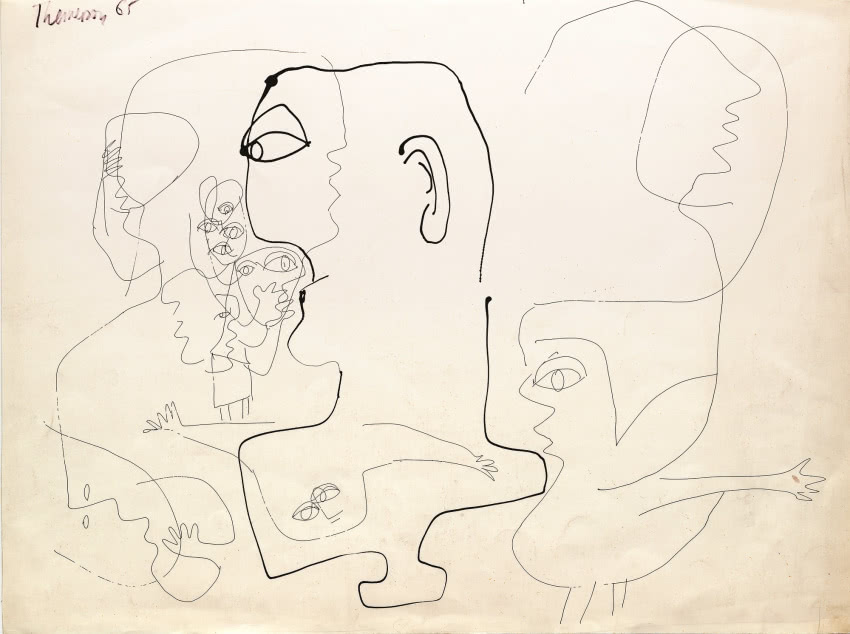 Franciszka Themerson, „Listening Head", ©...