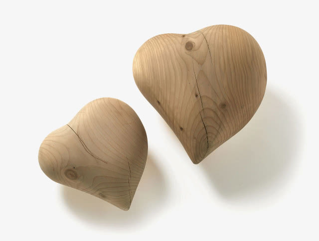 serce z drewna