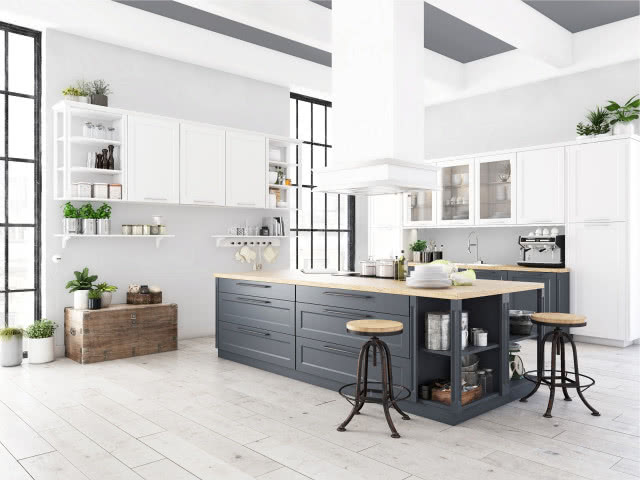 Aranżacja kuchni w industrialnym stylu