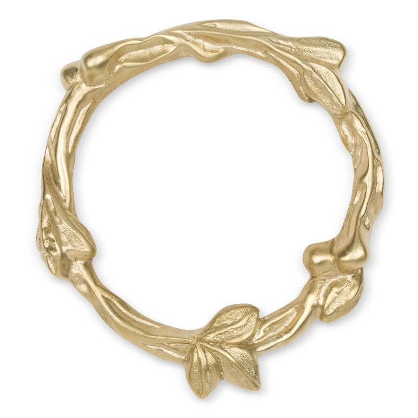 Mosiężny uchwyt meblowy Art Hoop, PAP DECO, cena...