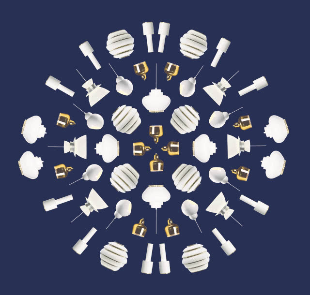 Kolekcja lamp projektu Alvara Aalto