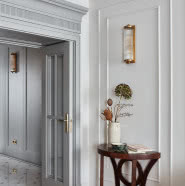 Apartament art déco w starej kamienicy. Został wyróżniony na A’Design Award!