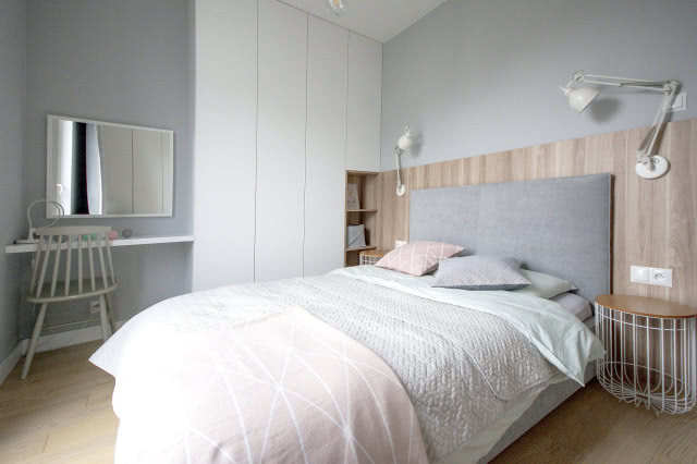 Sypialnia w stylu minimalistycznym