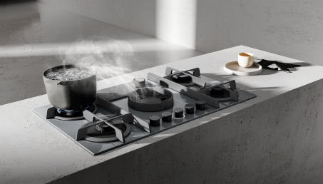 Elica NicolaTesla Flame - jedyna na rynku płyta gazowa z okapem