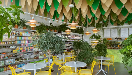 Ekologiczne bistro na Wilanowie okrzyknięte jednym z najlepszych wnętrz w Europie!