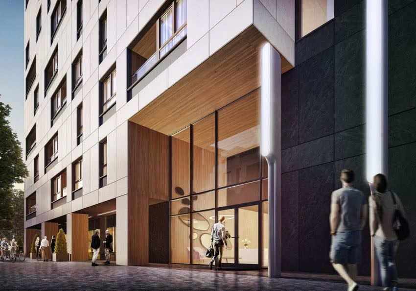 Holm House - wejście