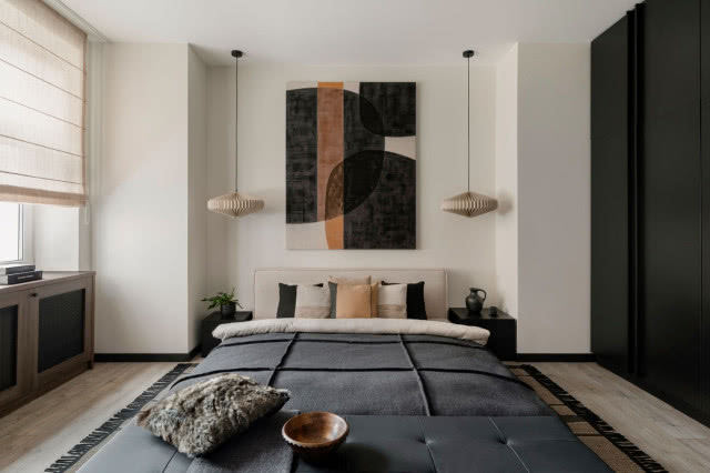 sypialnia w stylu japońskim