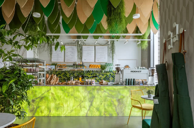 ekologiczna kawiarnia na Wilanowie