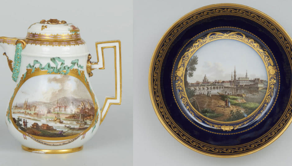  Pejzaże na porcelanie