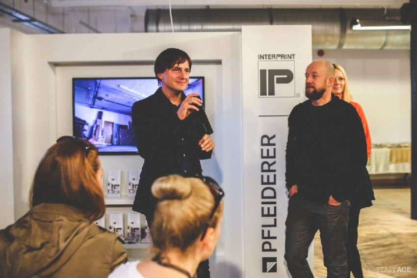 Oskar Zięta i Piotr Kuchciński podczas spotkania...